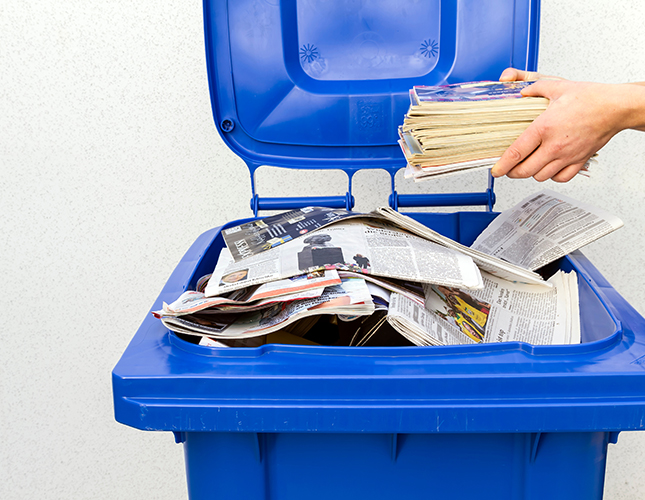 Recyclage du papier et du carton