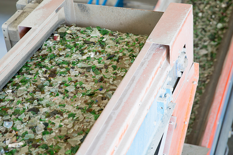 circuit de recyclage du verre